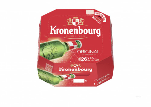 26X25CL BIERE KRONENBOURG