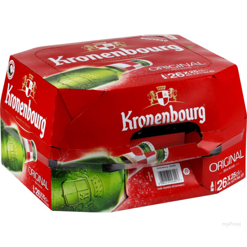 26X25CL BIERE KRONENBOURG