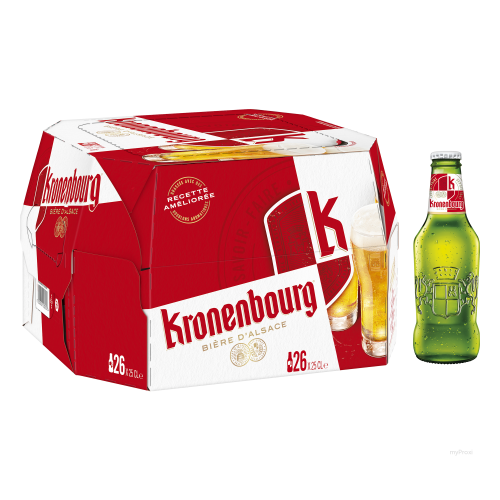 26X25CL BIERE KRONENBOURG