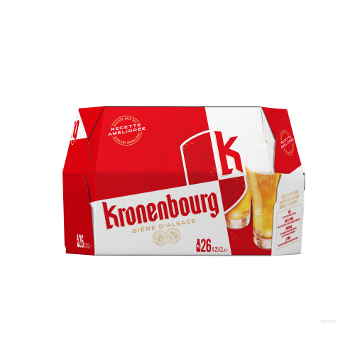 26X25CL BIERE KRONENBOURG