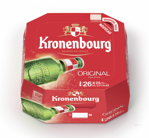 26X25CL BIERE KRONENBOURG