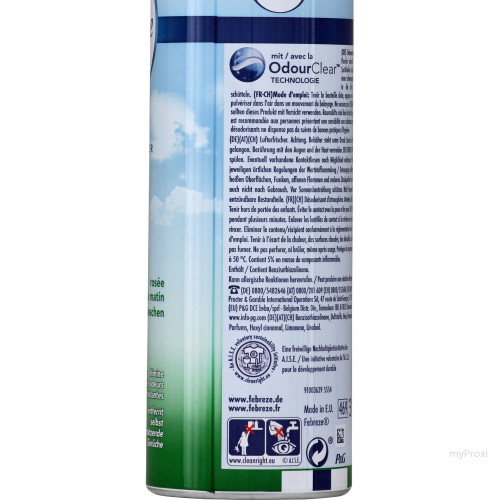 300ML FEBREZE AIR ROSEE DU