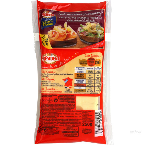 250G EMMENTAL BLOC PRESIDENT