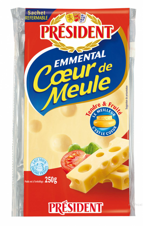 250G EMMENTAL BLOC PRESIDENT