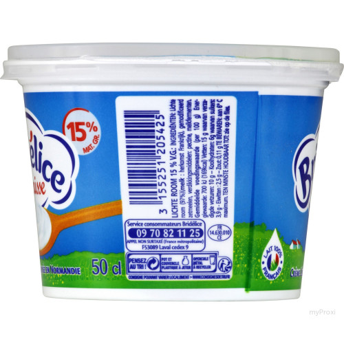 50CL CF EP LEG 15% BRIDELICE
