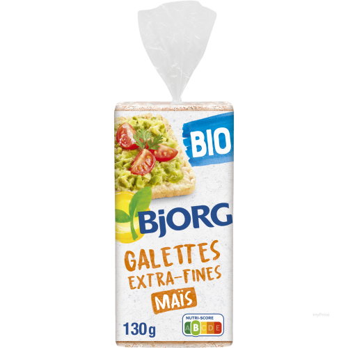 130G GALETTES MAIS EXTRA FINES
