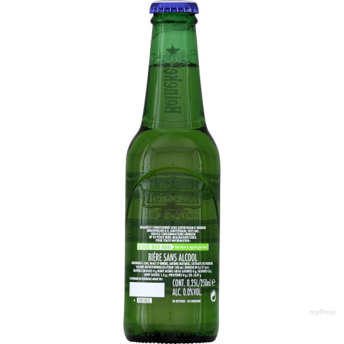 BLE 6X25CL HEINEKEN 0.0%
