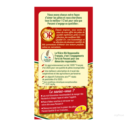 CEL 500G COQUILLETTES PANZANI