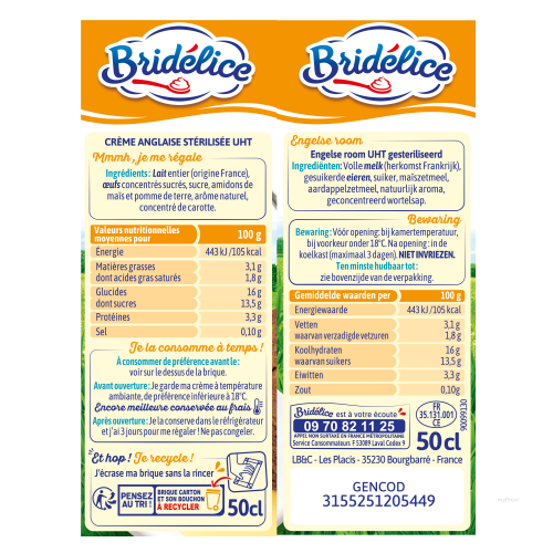 50CL BRQ CR ANGLAISE BRIDELI