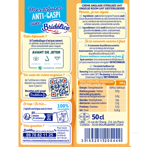 50CL BRQ CR ANGLAISE BRIDELI