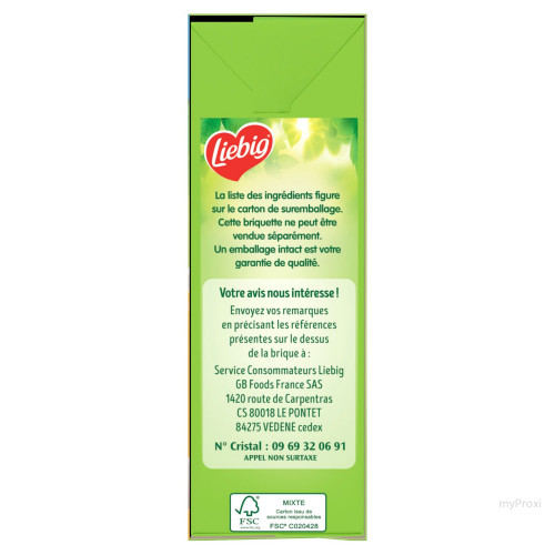 2X30CL PSV POTIRON CREM LIEBIG