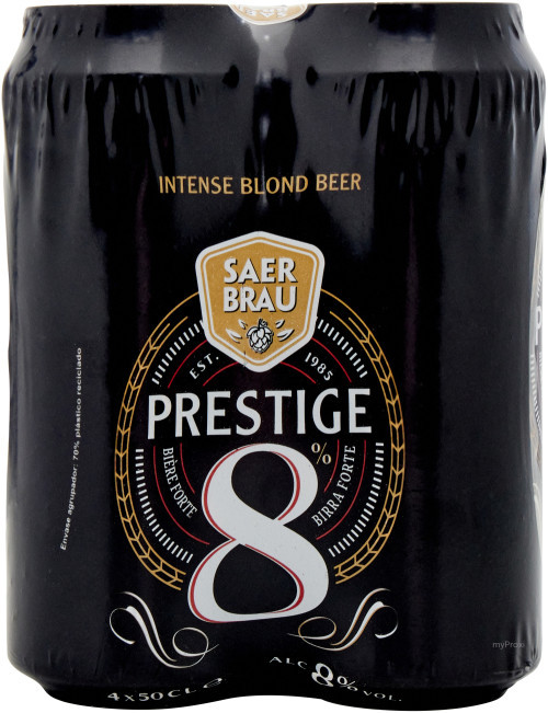 4X50CL BIERE BLONDE PREST. 8%