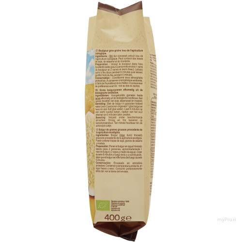 400G BOULGOUR CARREFOUR BIO