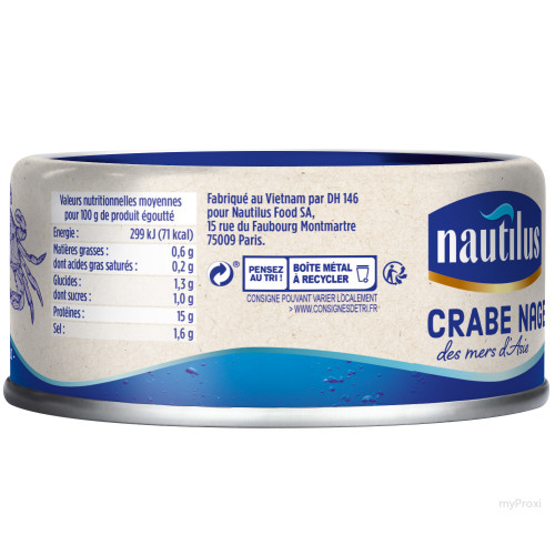 105G CRABE 100% MCX NAUTILUS
