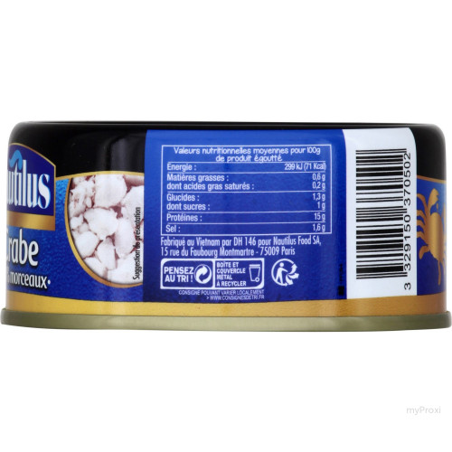 105G CRABE 100% MCX NAUTILUS