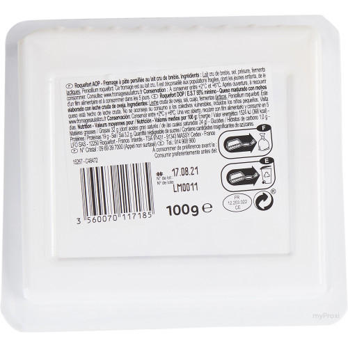 100G ROQUEFORT AOP CRF EXTRA