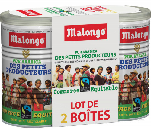 2X250G CAFE MAX HAVELAAR MALON