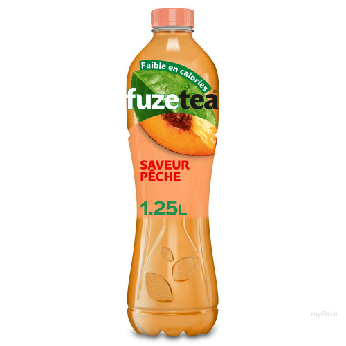 PET 1.25L FUZE TEA PECHE