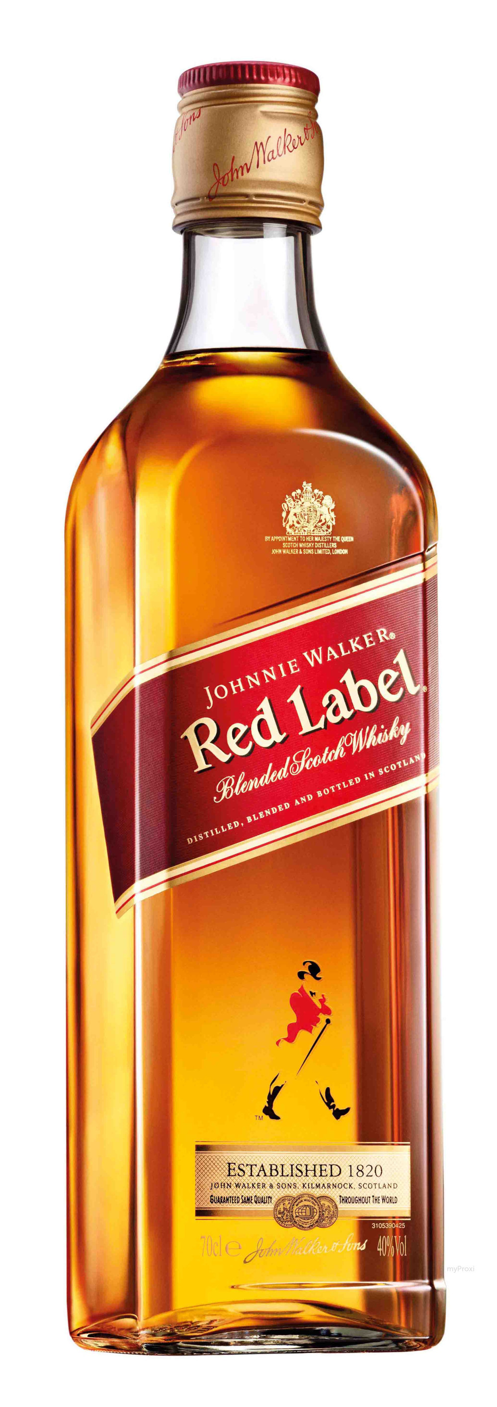 70CL WHISKY 40%V RED J.WALKER
