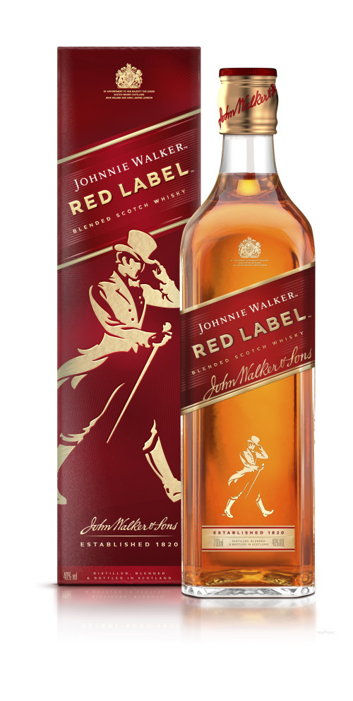 70CL WHISKY 40%V RED J.WALKER
