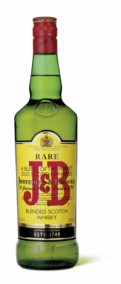 70CL WHISKY 40%V J&B RARE