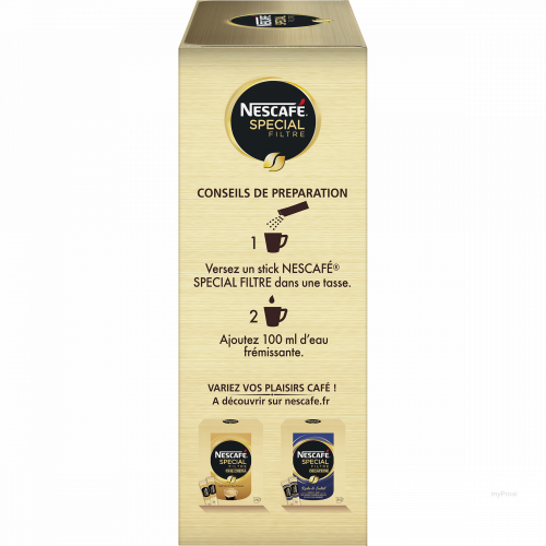 25X2G NESCAFE SPECIAL FILTRE