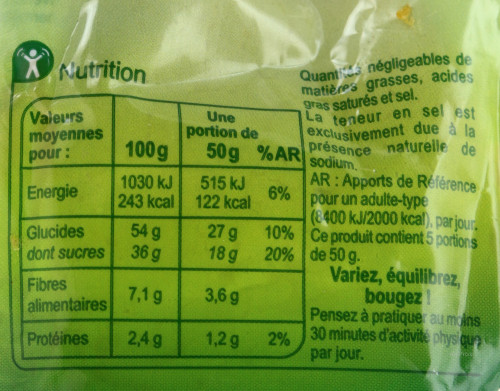 250G ABRICOT MOELLEUX CRF