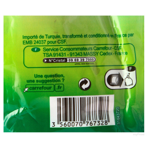 250G ABRICOT MOELLEUX CRF