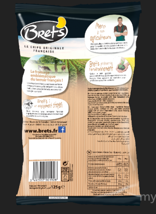 125G BRETS CAMEMBERT