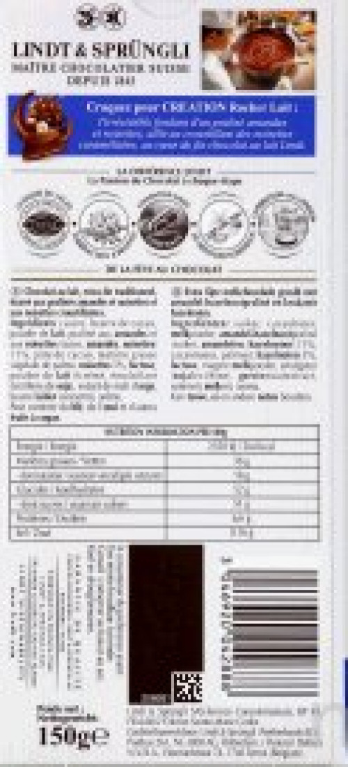 150G CREA ROCHER LAIT