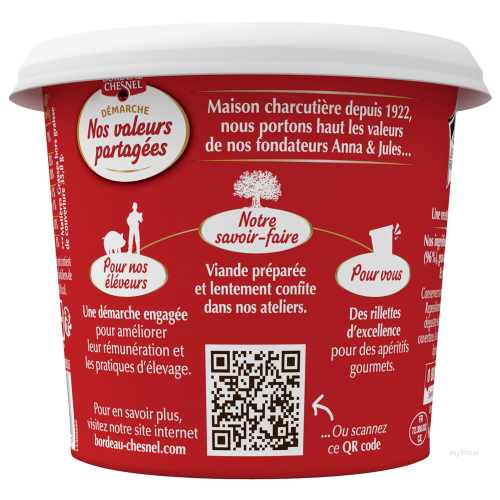 220G RILLETTE VRDM BD.CHESNEL