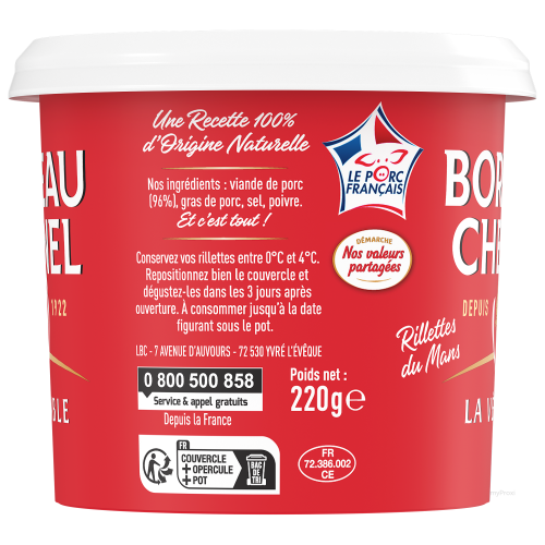 220G RILLETTE VRDM BD.CHESNEL