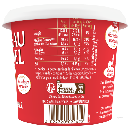 220G RILLETTE VRDM BD.CHESNEL