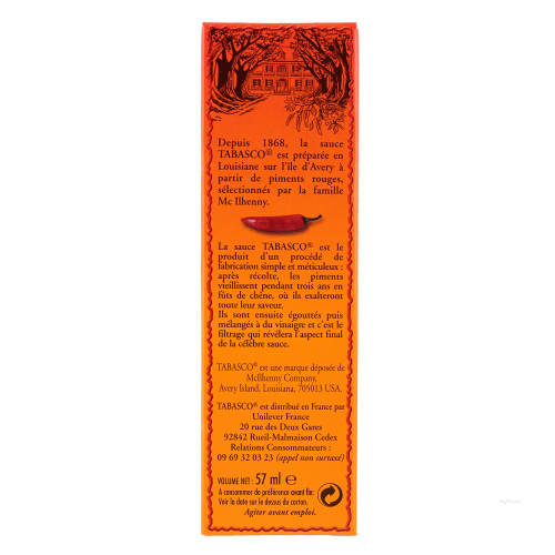 60ML TABASCO ROUGE