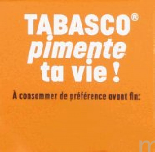 60ML TABASCO ROUGE