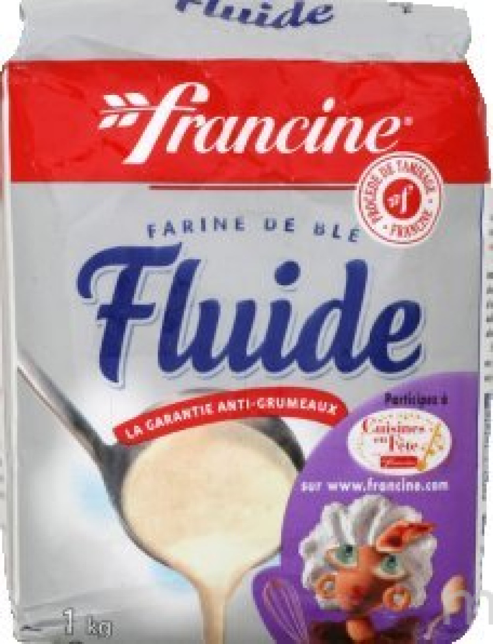 1KG FARINE FLUIDE FRANCINE