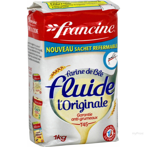 1KG FARINE FLUIDE FRANCINE