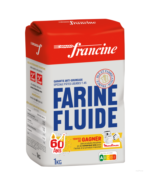1KG FARINE FLUIDE FRANCINE