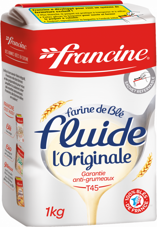 1KG FARINE FLUIDE FRANCINE