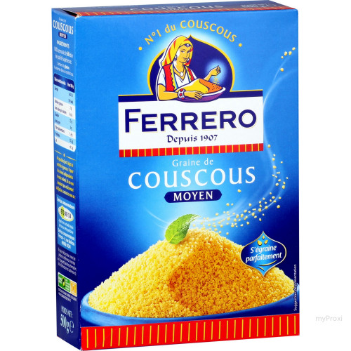500G COUSCOUS MOYEN FERRERO