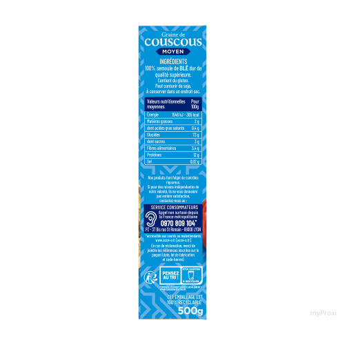 500G COUSCOUS MOYEN FERRERO