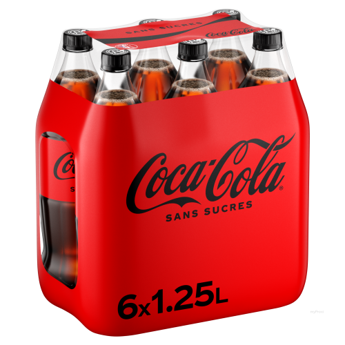 PET 1.25LX6 CT COCA COLA ZERO