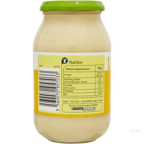470G BOCAL MAYONNAISE CRF CLAS