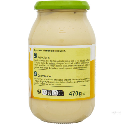 470G BOCAL MAYONNAISE CRF CLAS