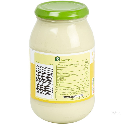 470G BOCAL MAYONNAISE CRF CLAS