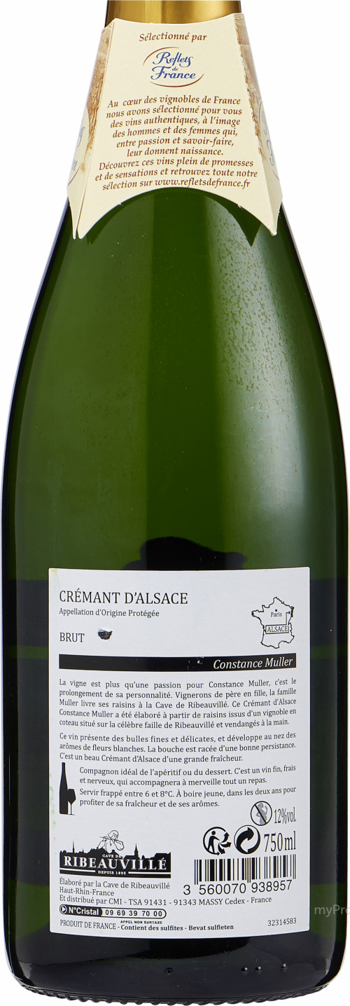 75CL CREMANT ALSACE RDF NM