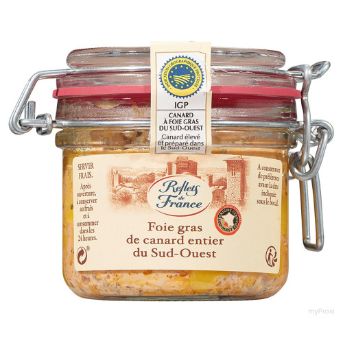 180G FOIE GRAS CND ENTIER RDF