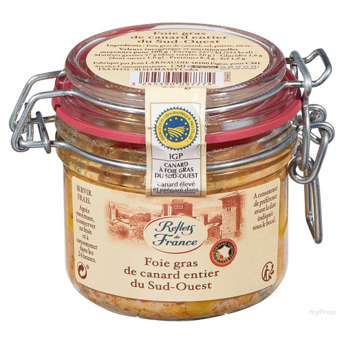 180G FOIE GRAS CND ENTIER RDF