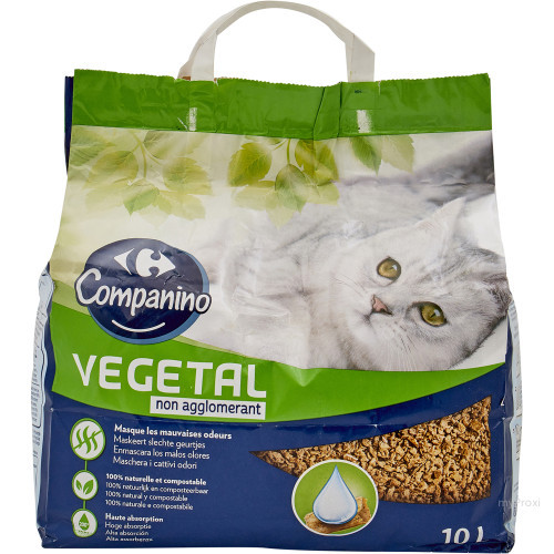 LITIERE VEGETAL 4,2KG CHAT CRF