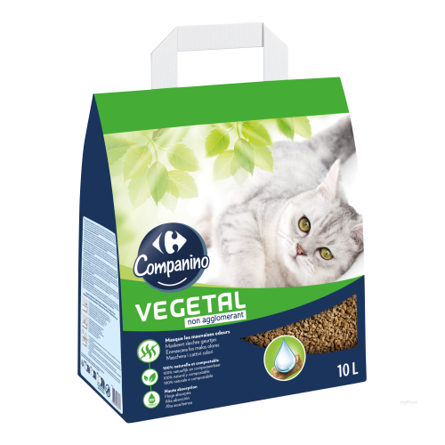 LITIERE VEGETAL 4,2KG CHAT CRF